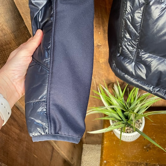 MARMOT Larkspur Dark Blue Down Puffer Jacket - Size Medium - Picture 8 of 14